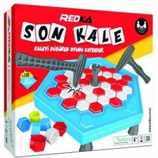 Redka Son Kale Oyunu Beceri Denge Oyunu Kaleyi Düşüren Kaybeder