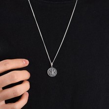 Ebrar Silver Gümüş Akrep Burcu Kolye 925 Ayar Gümüş Akrep Burç Unisex Kolye