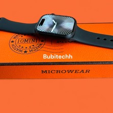 Microwear WATCH10 Mini 1.52 Inç Amoled Ekran 42MM Akıllı Saat 2gb