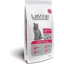 La Vital Sterilised Somonlu Kısırlaştırılmış Kedi Maması 12 kg