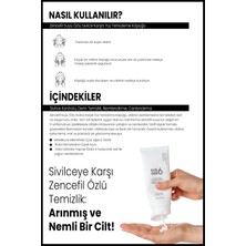 Ginger6 Tüm Cilt Tipleri için Sivilce Karşıtı Nemlendirici Zencefil Suyu Özlü Yüz Temizleme Köpüğü 150 ml