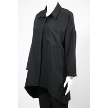 Ases 05215 Önü Düğmeli Double Tunik
