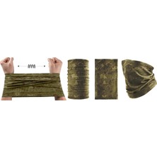 Outdoor Kara Kuvvetleri Kamuflaj Unısex Bandana Buff Boyunluk