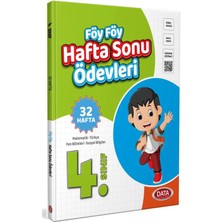 Data Yayınları 4.sınıf Föy Föy Hafta Sonu Ödevleri 32 Hafta