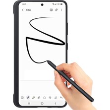 Techmaster Samsung Galaxy S21 Ultra Uyumlu S Pen Dokunmatik Stylus Kalem ve Yedek Uç