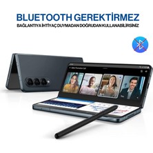 Techmaster Samsung Galaxy Z Flip 4 Uyumlu S Pen Dokunmatik Stylus Kalem ve Yedek Uç