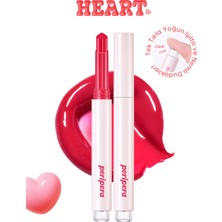 Yoğun Nemlendirici, Parlak Bitişli Balm PERIPERA Heart Jam Glow Lip (9Cherry Filling)(Lucky Lottery)