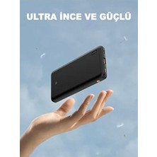 ÇELİKWORK FP10 Pd 20W Hızlı Şarj 10.000MAH Type-C ve Mikro USB Girişli Taşınabilir Powerbank