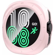 Microcase Samsung Galaxy Watch 7 Ultra Ekran Korumalı Sert Rubber Kılıf - AL3173