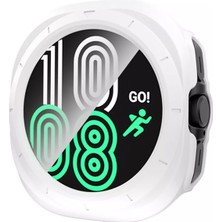 Microcase Samsung Galaxy Watch 7 Ultra Ekran Korumalı Sert Rubber Kılıf - AL3173