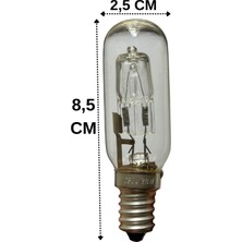 Lığtex 28W 2800K (Sarı Işık) E14 Duylu Aspiratör Ampulü (2 Adet)