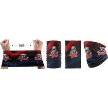 Outdoor Özel Afrıca Twın Tasarımlı Motorcu Unısex Bandana Buff Boyunluk