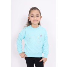 Toontoy Kız Çocuk Nakışlı Sweatshirt