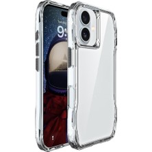 BTHM Store iPhone 16 Kılıf Airbagli Şeffaf Zore Incek Kapak-Şeffaf