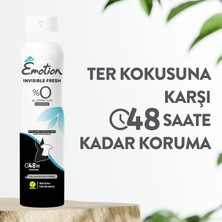 Emotion Invisible Fresh Kadın Deodorant 150ML x 3