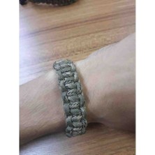 Paracord El Yapımı Paraşüt Ipi Klipsli Bileklik