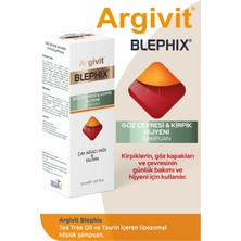 Argivit Blephix Göz Çevresi ve Makyaj Temizleme Şampuanı 50 ml