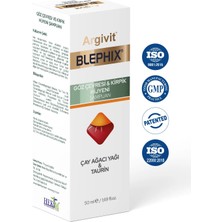 Argivit Blephix Göz Çevresi ve Makyaj Temizleme Şampuanı 50 ml