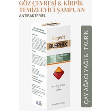 Argivit Blephix Göz Çevresi ve Makyaj Temizleme Şampuanı 50 ml