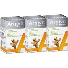 Argivit Focus 30 Tablet 3 Adet