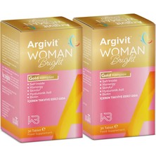 Argivit Woman Brıght Tablet 30 Tablet 2'li Paket