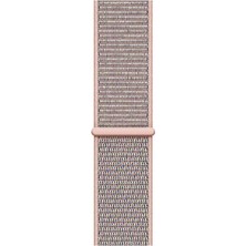 Markacase Samsung Galaxy Watch 4 Classic 42 mm R880 Için Dokuma Kordon Rose Pink