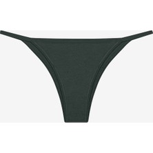 Penti Navy Simple Floral Pamuklu 3lü Çok Renkli Brazilian Külot