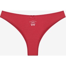 Penti You Are Cherry On Top 3lü Çok Renkli Brazilian Külot