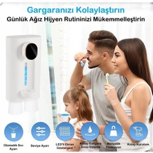 Shop Fast Shopfast Gargara Dağıtıcı 540 ml Otomatik Touchless 2manyetik Bardak ile Banyo Için Ağız Yıkama Çocuklar ve Yetişkinler Için Mükemmel Gargara Dispanseri