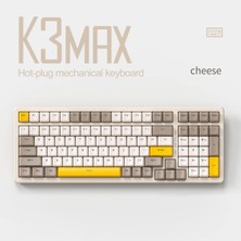 Sarftech K3 Max Cheese Rgb Kahverengi Bej Mekanik Blue Switch Gaming Oyuncu Klavyesi