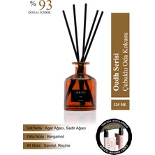 Quiltza Home Oudh Bergamot Serisi Çubuklu Oda Kokusu 225 ml