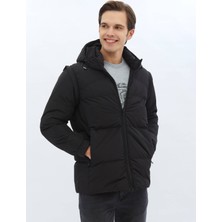 Kip Siyah Regular Fit Casual Dokuma Mont