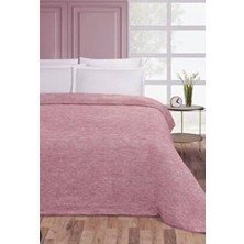 Pamuk Battaniye Helen Tek Kişilik Mürdüm