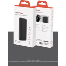 20.000 Mah Powerbank 2 USB Çıkışlı 1 Type-C Girişli