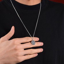 Ebrar Silver Gümüş Koç Burcu Kolye 925 Ayar Gümüş Koç Burç Unisex Kolye