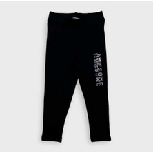 Kız Çocuk Awesome Baskılı Tayt