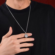 Ebrar Silver Gümüş Yay Burcu Kolye 925 Ayar Gümüş Yay Burç Unisex Kolye