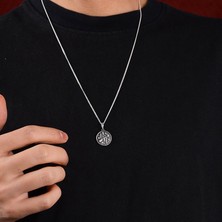Ebrar Silver Gümüş Yay Burcu Kolye 925 Ayar Gümüş Yay Burç Unisex Kolye