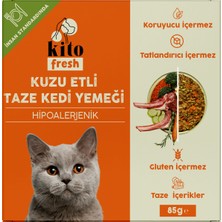 Fresh Kuzu Etli Kedi Yemeği 85 gr