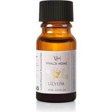 Vivaldi Home Lilyum Çiçeği Aromaterapi Uçucu Yağ Esansiyel Buhurdanlık Yağı 10ML