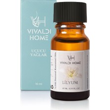 Vivaldi Home Lilyum Çiçeği Aromaterapi Uçucu Yağ Esansiyel Buhurdanlık Yağı 10ML