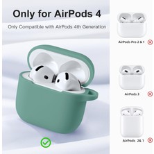 Airpods 4 Kılıf Silikon Kulaklık Koruyucu Yumuşak Kılıf