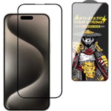 Uniqanatolia iPhone 16 Pro Anti-Static 3D Toz Tutmayan Kırılmaz Ekran Koruyucu