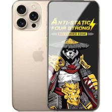 Uniqanatolia iPhone 16 Pro Anti-Static 3D Toz Tutmayan Kırılmaz Ekran Koruyucu