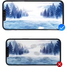 Uniqanatolia iPhone 16 Pro Anti-Static 3D Toz Tutmayan Kırılmaz Ekran Koruyucu