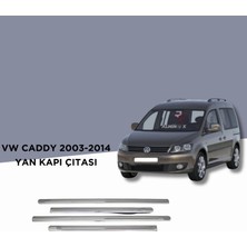 Alminox Oto Volkswagen Caddy Yan Kapı Çıtası 4 Parça 2003-2014