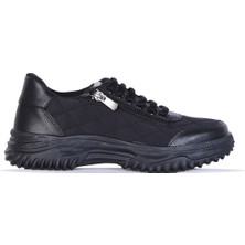 Kuum London K108953 Siyah Exclusıve Kadın Kışlık Casual Ayakkabı