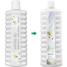 Avon White Lily Zambak Banyo Köpüğü 1 Lt. 3lü