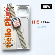 Hello Plum H15 Ultra Plus Akıllı Saat 49MM 4gb Şık Tasarım Yepyeni Özellikler