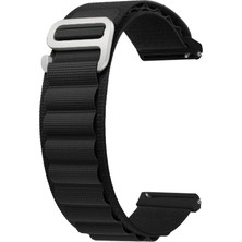 Forzacase Xiaomi Watch S4 / S4 Sport ile Uyumlu Kancalı Kumaş Kordon Kayış - FC156